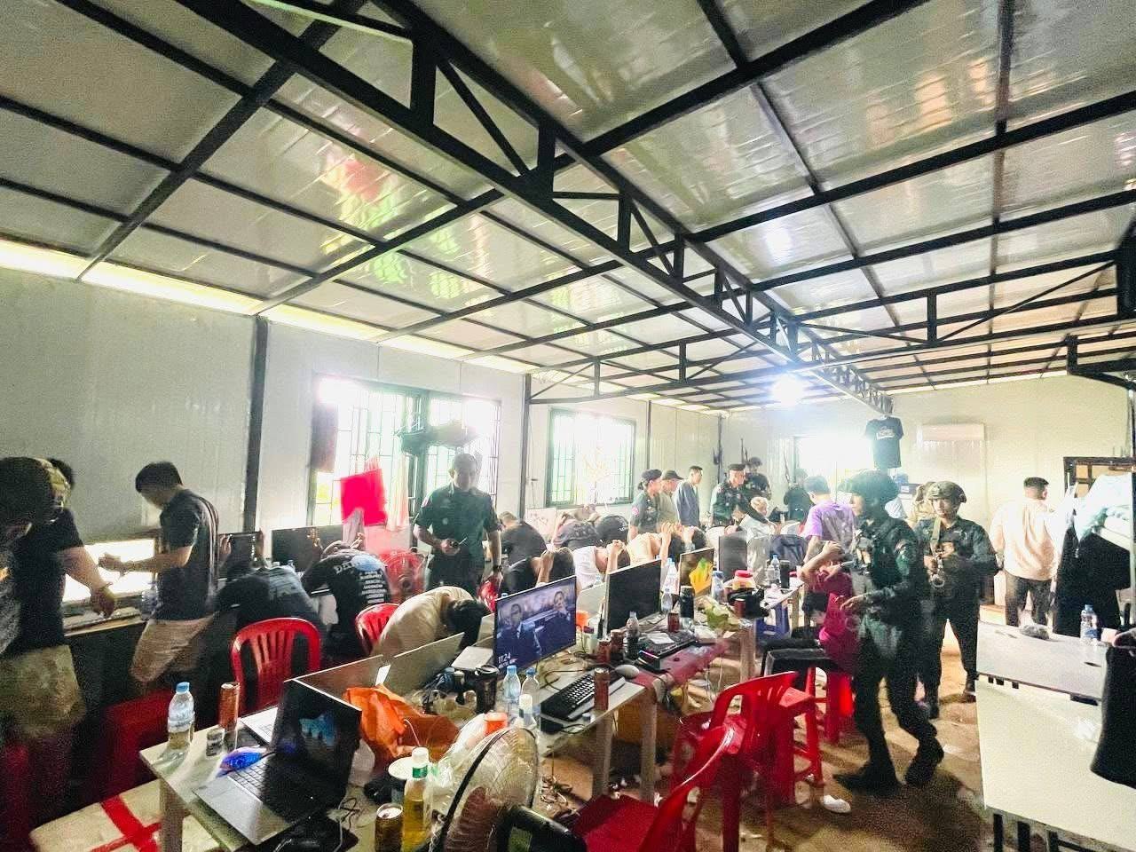 柬埔寨蒙多基里省捣毁中国籍电诈窝点 34 人被控涉诈骗及毒品犯罪